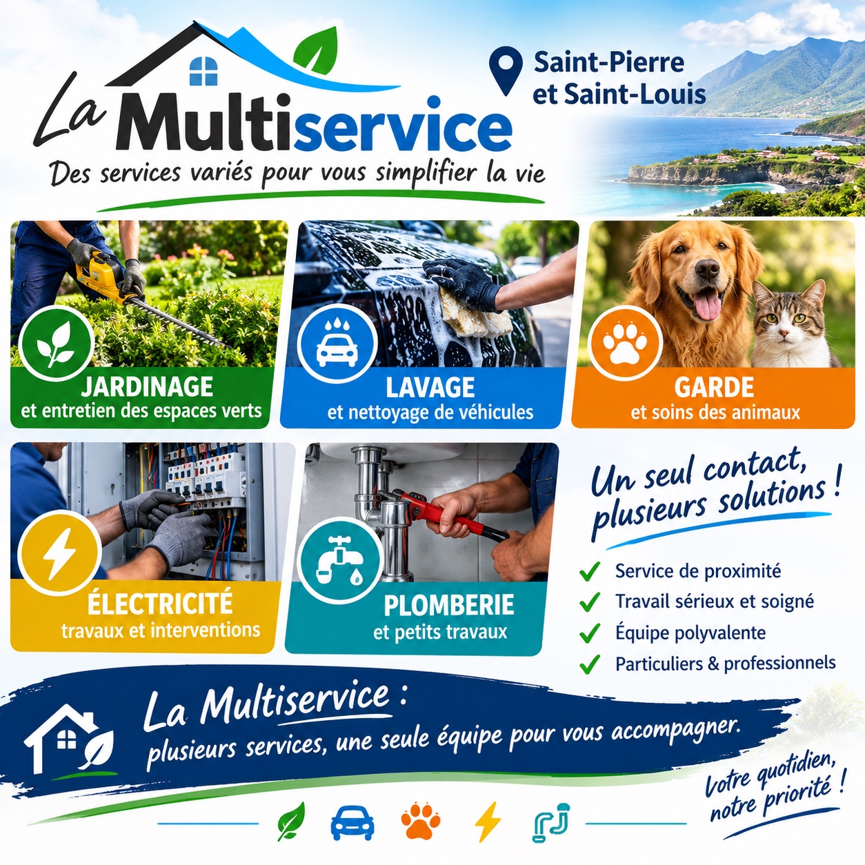 La multiservise — réalisation 1 — Jardinage La Réunion